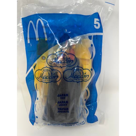 Aladdin Special Edition 2004 McDonald's Happy Meal Toy NEW #5 Jafar - Picture 3 of 4